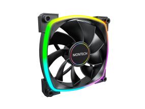 CASE FAN 140MM/RX140 PWM BLACK MONTECH