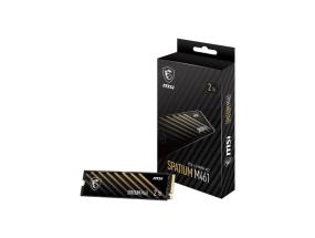 SSD MSI SPATIUM M461 2TB M.2 PCIE NVMe 3D NAND Write speed 4200 MBytes/sec Read speed 5000 MBytes…
