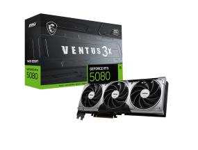 Graphics Card MSI NVIDIA GeForce RTX 5080 16 GB GDDR7 256 bit PCIE 5.0 16x Dual Slot Fansink 1xHDMI…