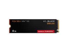 SSD SANDISK 2400xTBW rating NVMe Yes PCI Express 5.0 M.2 4000 GB SN8100 WDS400T1X0M-00CMT0