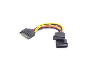 CABLE POWER SPLITTER SATA/0.15M CC-SATAM2F-01 GEMBIRD