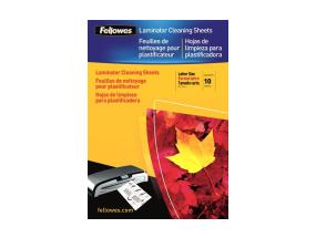 LAMINATOR ACC CLEANING SHEET/10PCS 5320604 FELLOWES