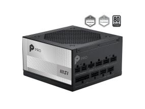 Power Supply MSI PRO A1000PL PCIE5 ATX PC 100 - 240 V 1000 W PROA1000PLPCIE5