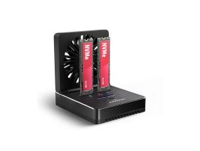 SSD ACC DOCK STATION USB-C/2XM.2 NVME ADSA-M2C22 AXAGON