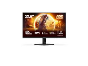 LCD Monitor AOC 23.8 " 1920 x 1080 pixels Full HD Native aspect ratio 16:9 LED Flat 24G4ZRE
