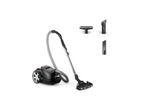 Vacuum Cleaner PHILIPS Bagged 900 Watts Noise 75 dB Black Weight 5.3 kg XD8122/10
