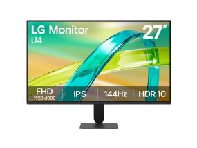 LCD Monitor LG 27 " 1920 x 1080 pixels Full HD Native aspect ratio 16:9 LCD Flat 27U411B-B