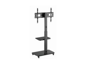 TV SET ACC FLOOR STAND 37-75"/BLACK TVS-75S-02 GEMBIRD