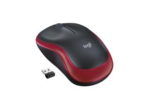 MOUSE USB OPTICAL WRL M185/RED 910-002237 LOGITECH