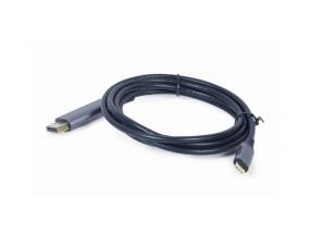 CABLE USB-C TO DP 1.8M/GREY CC-USB3C-DPF-01-6 GEMBIRD