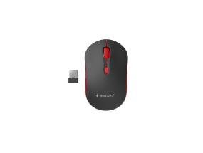 MOUSE USB OPTICAL WRL BLACK/RED MUSW-4B-03-R GEMBIRD
