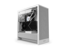 Case NZXT H5 Flow MidiTower Case product features Transparent panel Not included ATX EATX MicroATX…