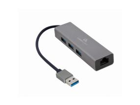 I/O ADAPTER USB3 TO LAN RJ45/3xUSB3 A-AMU3-LAN-01 GEMBIRD