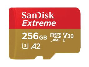 MEMORY MICRO SDXC 256GB UHS-I/W/A SDSQXAV-256G-GN6MA SANDISK