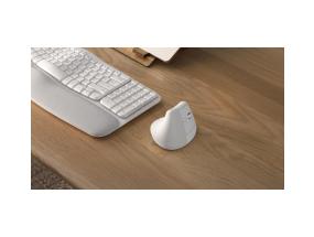 MOUSE USB OPTICAL WRL VERTICAL/WHITE RIGH 910-006475 LOGITECH