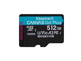 MEMORY MICRO SDXC 512GB UHS-I/SDCG4/512GBSP KINGSTON