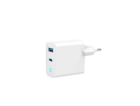 CHARGER USB 65W 2PORT/TA-UC-PDQC65L-W-01 GEMBIRD