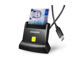 CARD READER STAND SMARTCARD/ID/USB-C 1.2M CRE-SM4NC AXAGON
