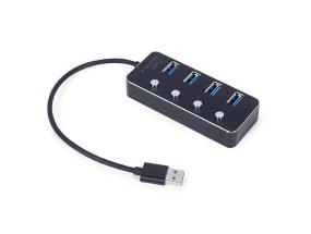 I/O HUB USB3 4PORT/UHB-U3P4P-01 GEMBIRD