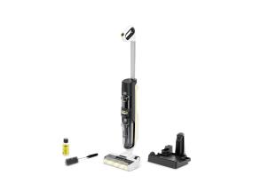 Vacuum Cleaner KARCHER FCV 4 Dry&wet 3-in-1 stick vacuum White/Black Bagless Battery 1.056-131.0