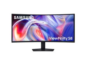 LCD Monitor SAMSUNG 40 " 5120 x 2160 pixels WUHD Native aspect ratio 21:9 LCD Curved LS40H850TAUXEN
