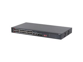 Switch DAHUA S3226-24ET-375 Switch type Unmanaged Rack mounting Yes 24xRJ-45 ports RJ-45 Ports Type…