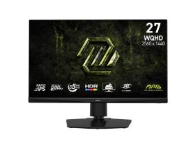 LCD Monitor MSI 27 " 2560 x 1440 pixels Wide Quad HD Native aspect ratio 16:9 LED Flat MAG272QPFE20