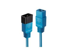 CABLE POWER IEC EXTENSION 3M/BLUE 30122 LINDY