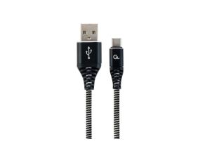 CABLE USB-C TO USB2 2M BLK/WHT/CC-USB2B-AMCM-2M-BW GEMBIRD