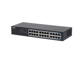 Switch DAHUA DH-S3024-24GT Switch type Unmanaged Switch layer L2 Rack mounting Yes Stackable Yes…