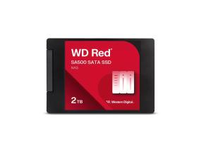 SSD WESTERN DIGITAL Red SA500 2TB SATA 3.0 Write speed 520 MBytes/sec Read speed 560 MBytes/sec 2,5…