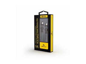 CABLE USB-C PD 1.5M/CC-USB2B-CMCM60-1.5M GEMBIRD