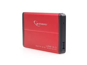 HDD CASE EXT. USB3 2.5"/RED EE2-U3S-2-R GEMBIRD