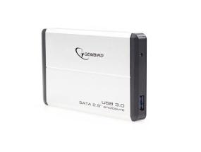 HDD CASE EXT. USB3 2.5"/SILVER EE2-U3S-2-S GEMBIRD