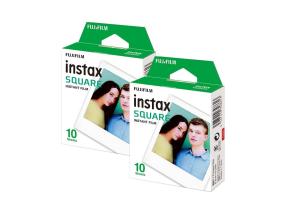 FILM INSTANT COLOR INSTAX SQUARE GLOSSY 2X10PK FUJIFILM