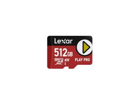MEMORY MICRO SDXC 512GB UHS-I/PLAY LMSXPS0512G-BNNNG LEXAR