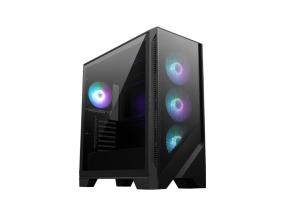 Case MSI MAG FORGE 321R AIRFLOW MidiTower Case product features Transparent panel ATX MicroATX...