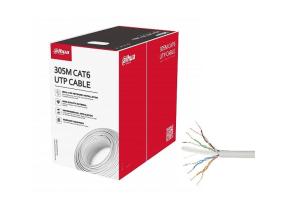 CABLE CAT6 UTP 305M WHITE/PFM920I-6UN-C DAHUA