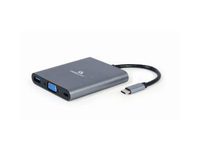 АДАПТЕР ВВОДА/ВЫВОДА USB-C НА HDMI/USB3/6IN1 A-CM-COMBO6-01 GEMBIRD