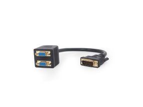 CABLE SPLITTER DVI TO DUAL VGA/A-DVI-2VGA-01 GEMBIRD