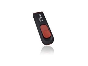 MEMORY DRIVE FLASH USB2 64GB/BLACK/RED AC008-64G-RKD ADATA