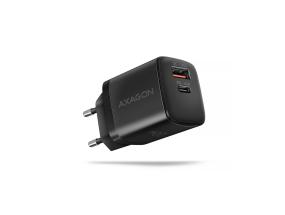MOBILE CHARGER WALL USB 20W/2PORT BLACK ACU-PQ20 AXAGON