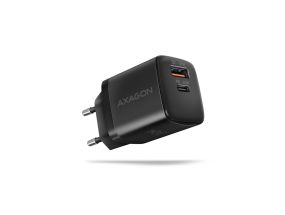 MOBILE CHARGER WALL USB 30W/2PORT BLACK ACU-PQ30 AXAGON