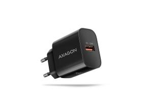 MOBILE CHARGER WALL USB 18W/1PORT BLACK ACU-QC18 AXAGON