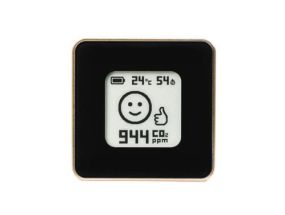 SMART HOME AIR QUALITY SENSOR/GOLD/BLACK AIRV-ELEG AIRVALENT