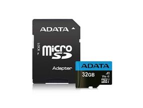 MEMORY MICRO SDHC 32GB W/ADAP./AUSDH32GUICL10A1-RA1 ADATA
