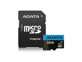 MEMORY MICRO SDHC 32GB W/ADAP./AUSDH32GUICL10A1-RA1 ADATA