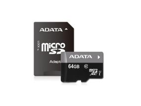 Mälukaart SDXC 64GB CLASS10/W/AD AUSDX64GUICL10-RA1 ADATA