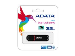 MEMORY DRIVE FLASH USB3.1 32GB/BLACK AUV150-32G-RBK ADATA