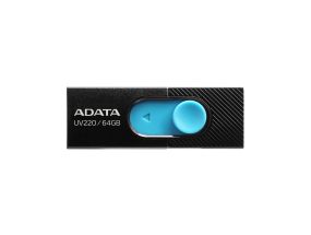 MEMORY DRIVE FLASH USB2 64GB/BLUE AUV220-64G-RBKBL ADATA